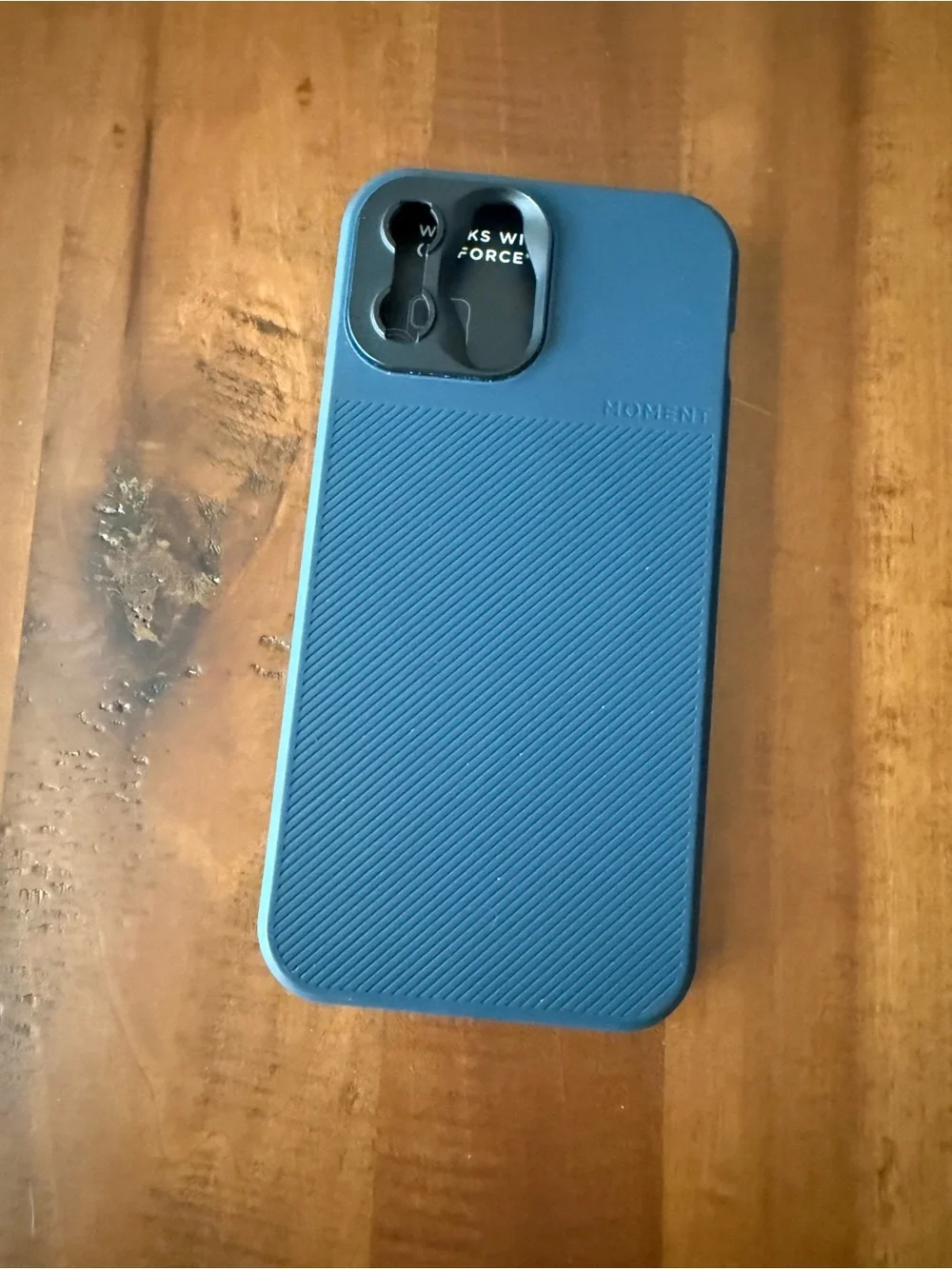 Moment : Protective Phone Case in Blue - iPhone 16 max pro